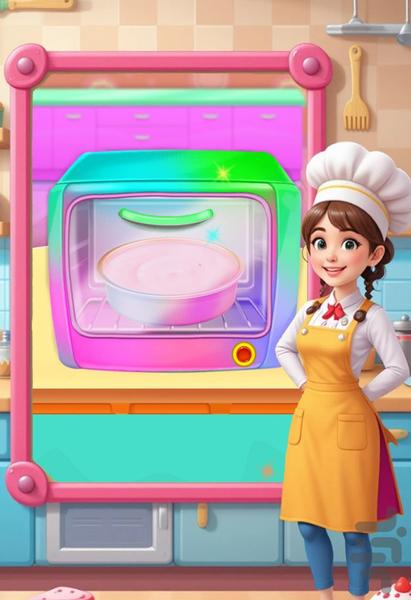 بازی آشپزی پخت کیک - عکس بازی موبایلی اندروید