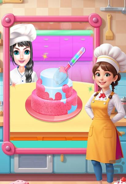 بازی آشپزی پخت کیک - عکس بازی موبایلی اندروید