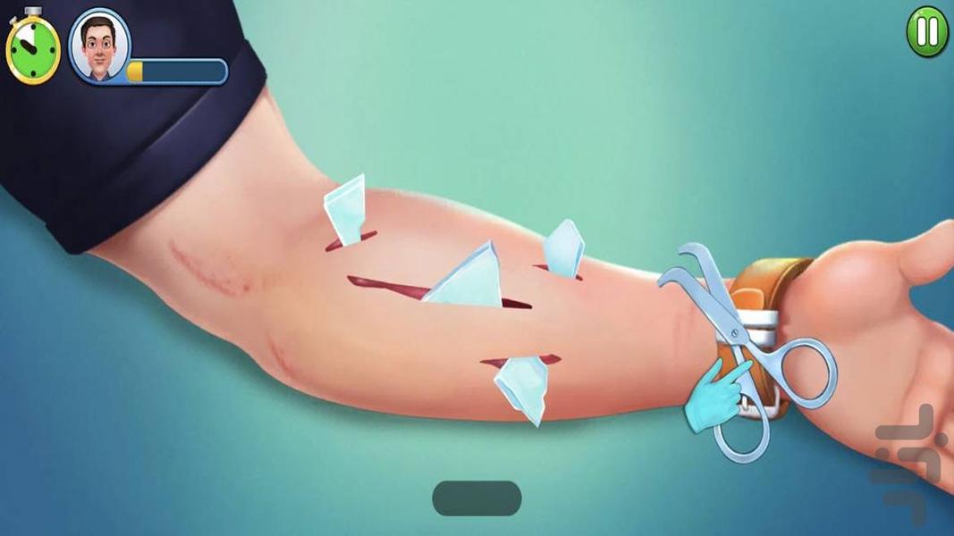 بازی دکتر اورژانس - Gameplay image of android game