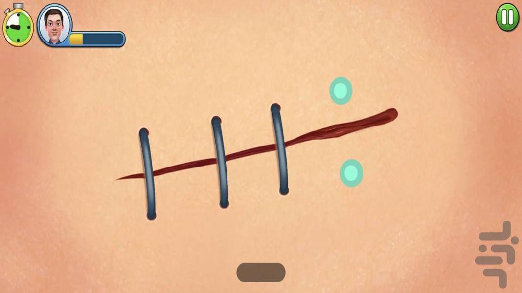 بازی دکتر اورژانس - Gameplay image of android game