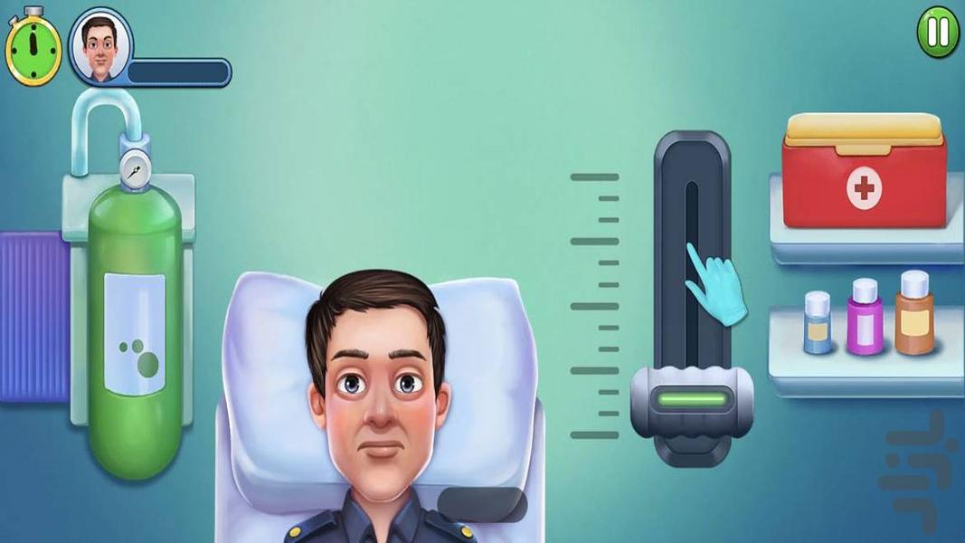 بازی دکتر اورژانس - Gameplay image of android game