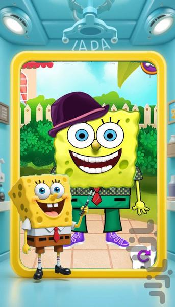 بازی دندانپزشکی باب اسفنجی - Gameplay image of android game