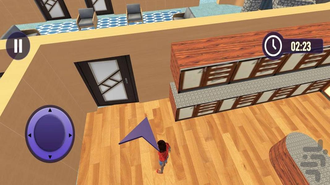 بازی دخترانه خونه داری - Gameplay image of android game