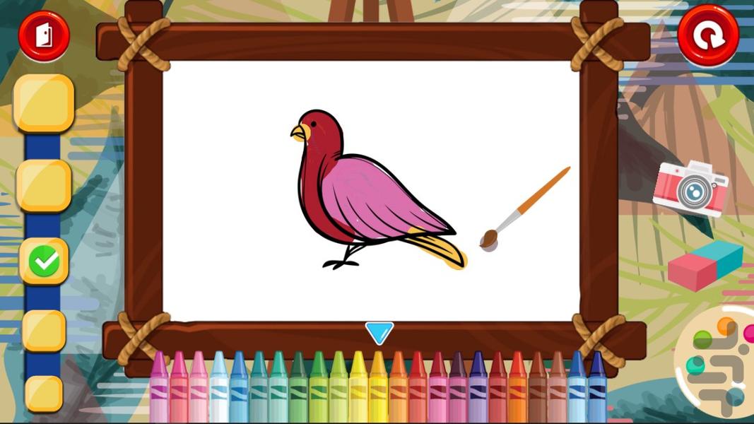 کتاب نقاشی کودکانه - عکس برنامه موبایلی اندروید