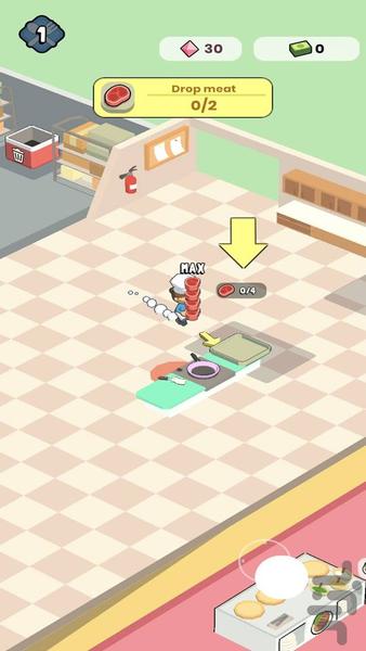بازی دخترانه اشپزی - Gameplay image of android game