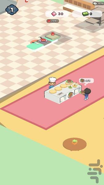 بازی دخترانه اشپزی - Gameplay image of android game