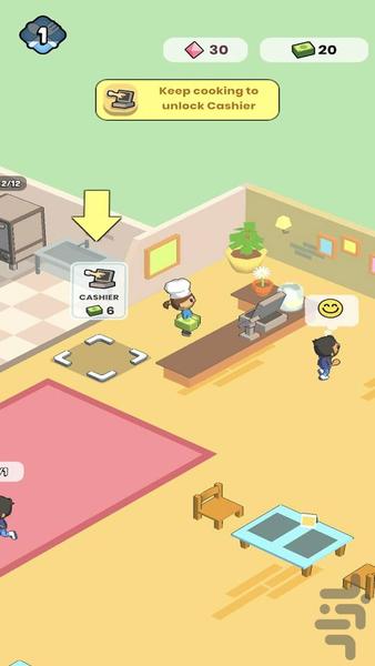 بازی دخترانه اشپزی - Gameplay image of android game