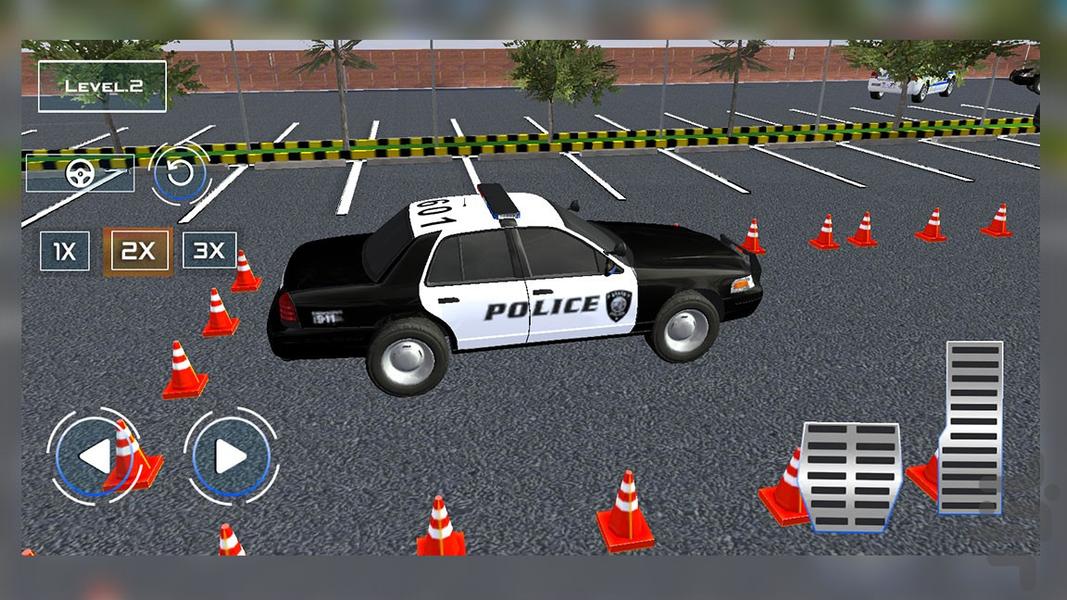 بازی ماشین پلیس - Gameplay image of android game