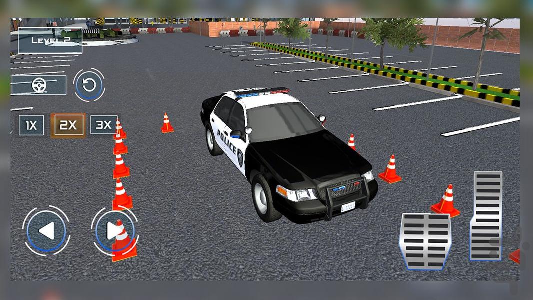 بازی ماشین پلیس - Gameplay image of android game