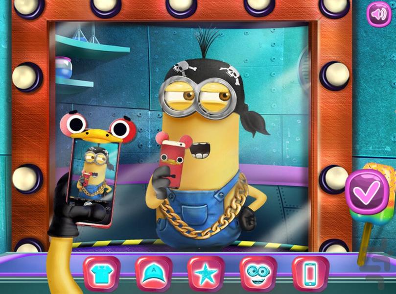 سلفی بگیر مینیون ها - عکس بازی موبایلی اندروید