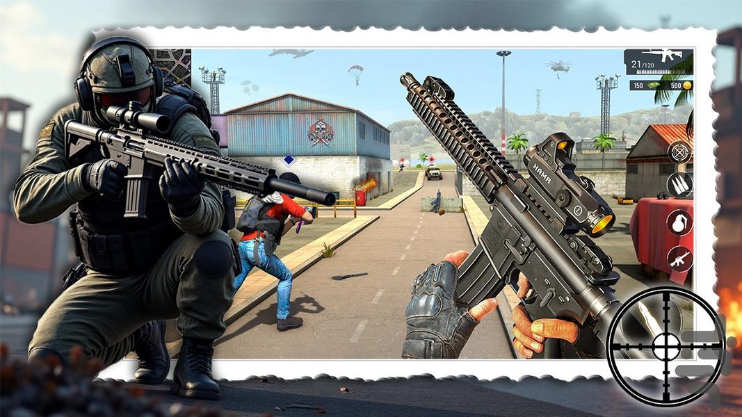 بازی تیراندازی - Gameplay image of android game