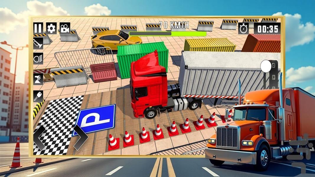 کامیون بازی پارک ماشین - عکس بازی موبایلی اندروید