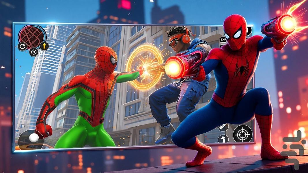 بازی اسپایدرمن - Gameplay image of android game