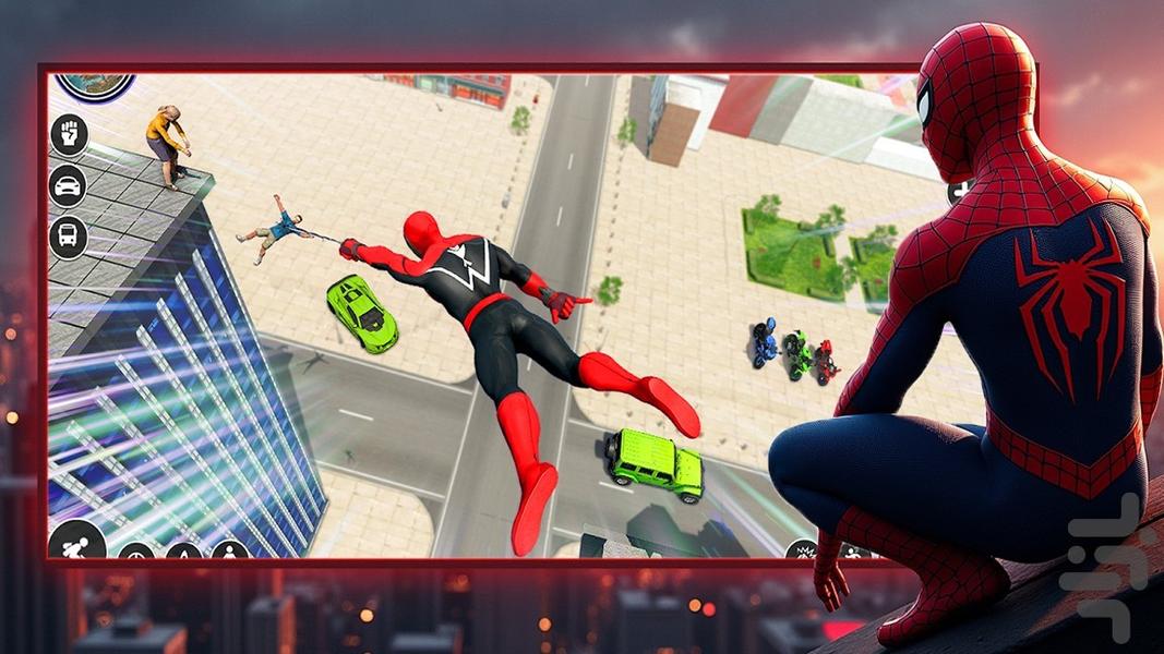 بازی مرد عنکبوتی - Gameplay image of android game