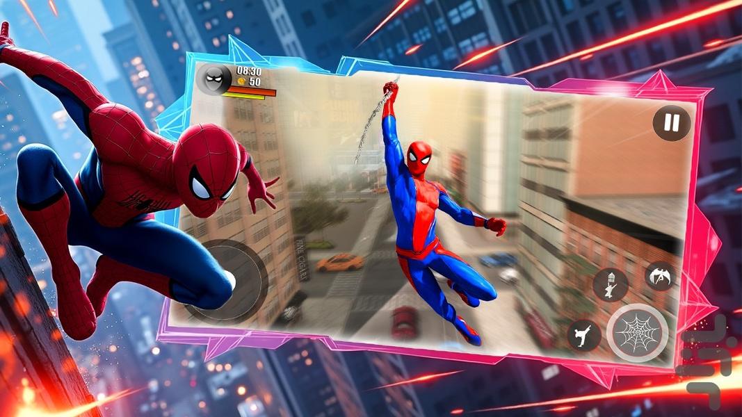 بازی مرد عنکبوتی - Gameplay image of android game