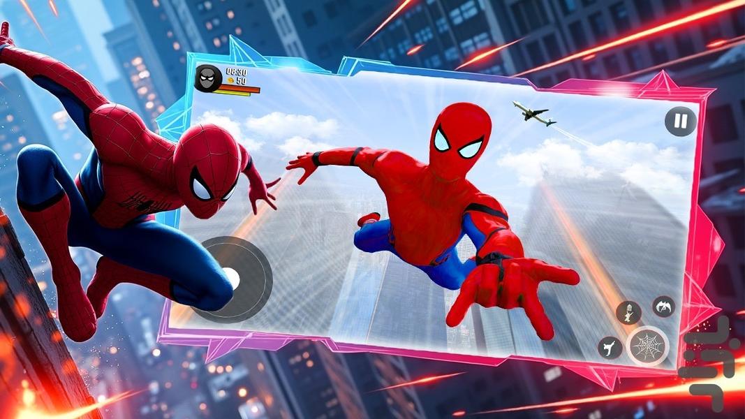 بازی مرد عنکبوتی - Gameplay image of android game