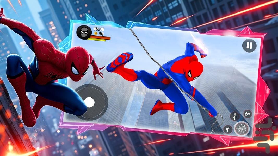 بازی مرد عنکبوتی - Gameplay image of android game