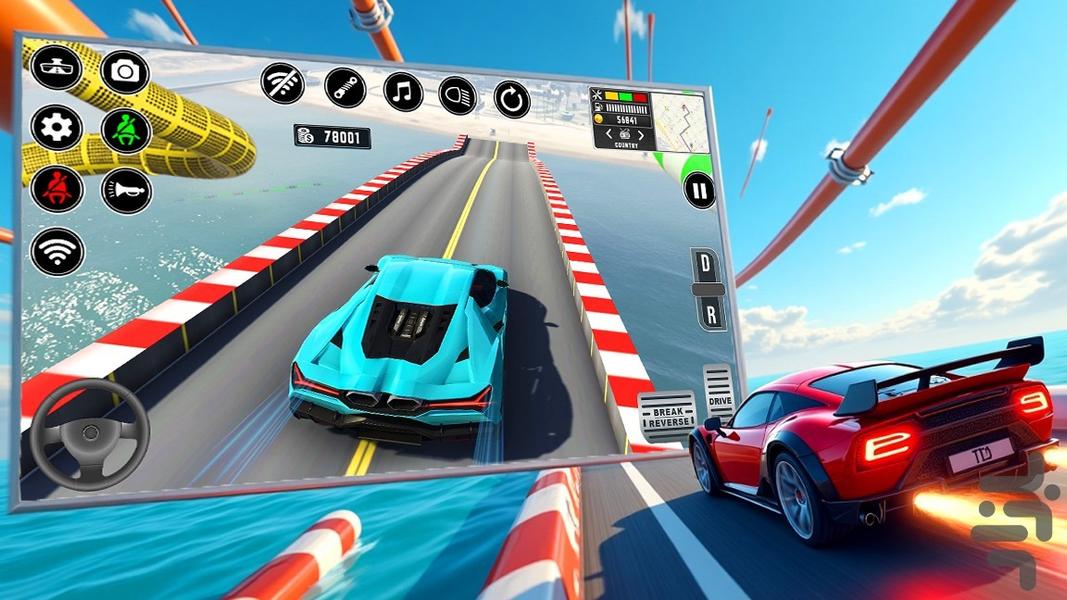 ماشین بازی بی نهایت - Gameplay image of android game