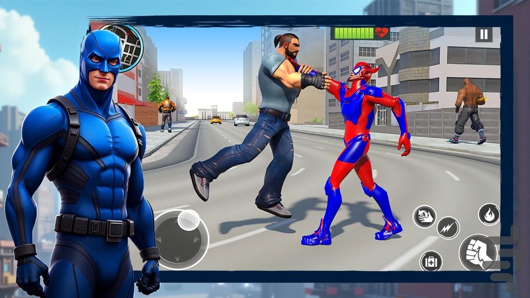 مرد عنکبوتی بازی - Gameplay image of android game