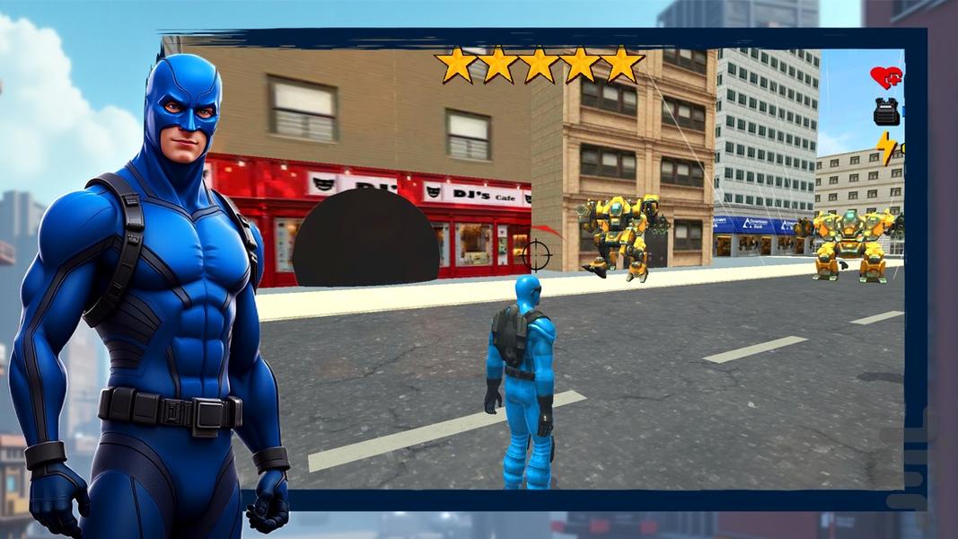 مرد عنکبوتی بازی - Gameplay image of android game