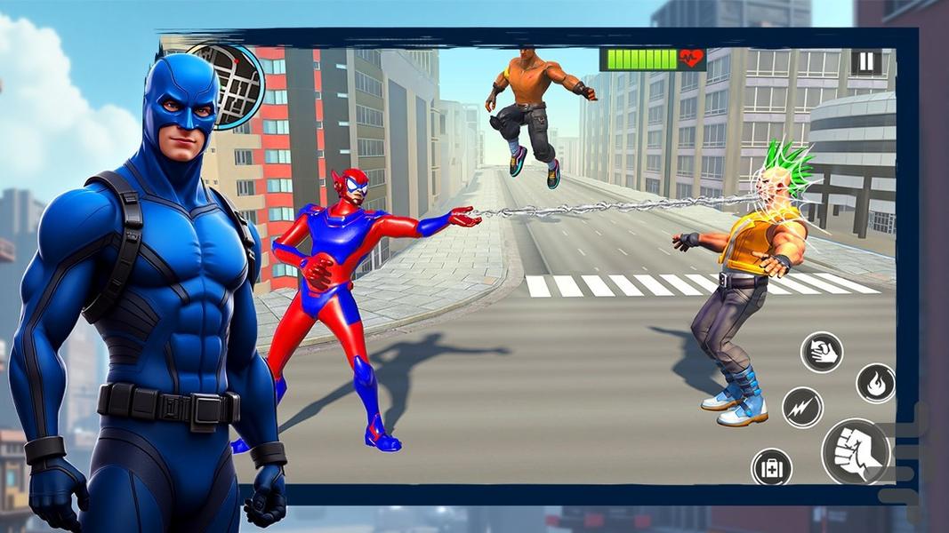 مرد عنکبوتی بازی - Gameplay image of android game