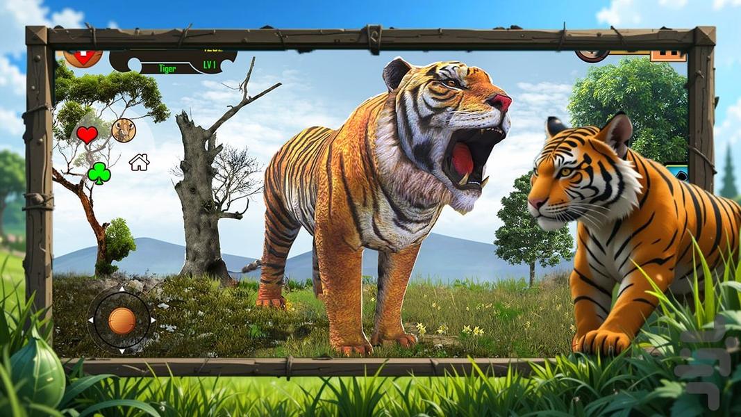 بازی ببر شکارچی - عکس بازی موبایلی اندروید