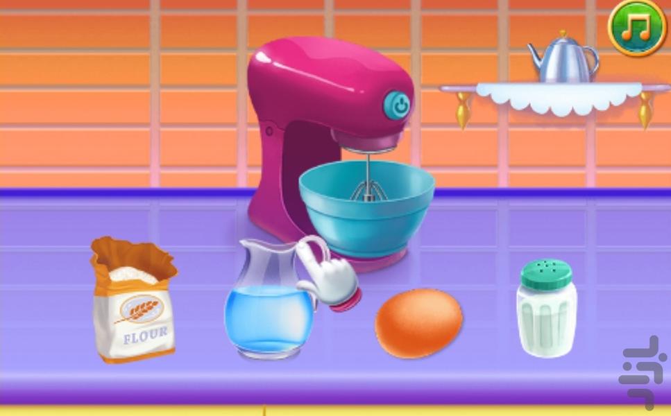 سراشپز کوچولو - Gameplay image of android game