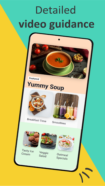 Raw Food Recipes App - Image screenshot of android app