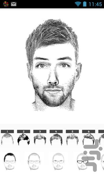 طراحی حرفه ای چهره - عکس برنامه موبایلی اندروید