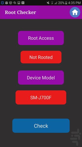 Root Checker - عکس برنامه موبایلی اندروید