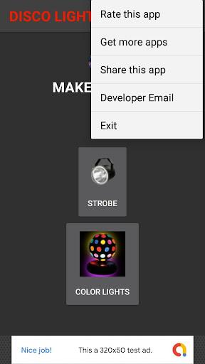 Disco Lights - Image screenshot of android app