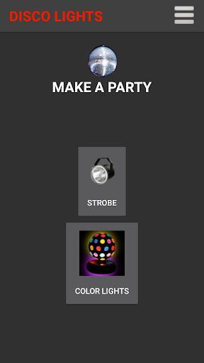 Disco Lights - Image screenshot of android app
