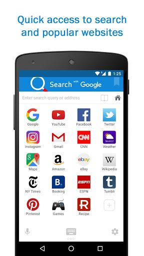 Smart Search & Web Browser - عکس برنامه موبایلی اندروید