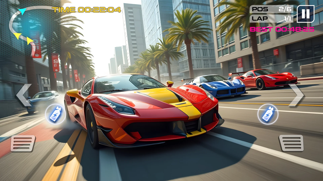 Car Racing Return-Turbo Charge - عکس بازی موبایلی اندروید