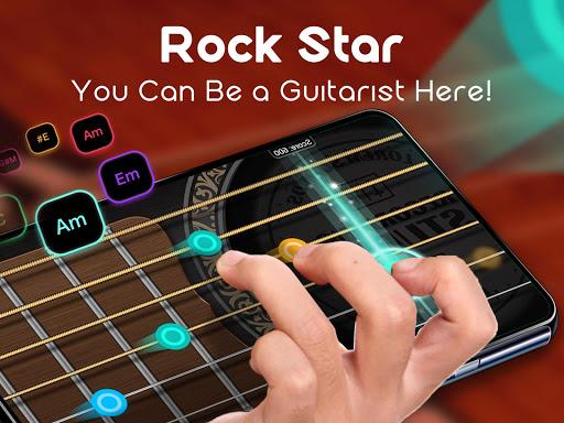 Real Guitar - Free Chords, Tabs & Music Tiles Game - Gameplay image of android game