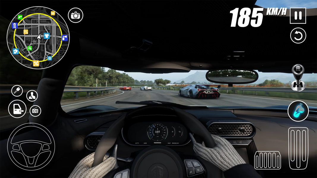 Car Driving Traffic Simulator - عکس بازی موبایلی اندروید