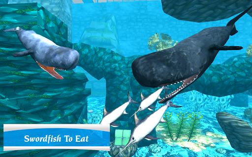 Whale Sim - Sea Eater - عکس بازی موبایلی اندروید