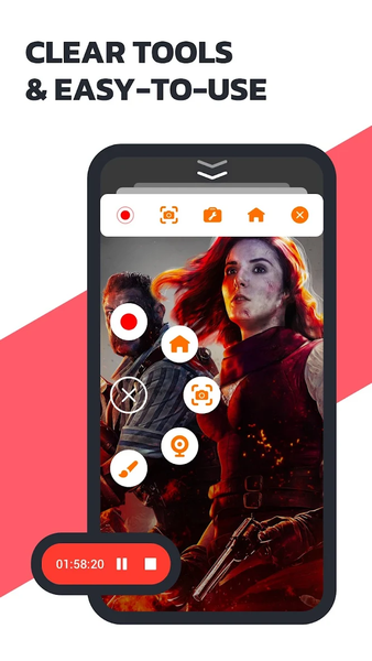 Screen Recorder Video Recorder - عکس برنامه موبایلی اندروید