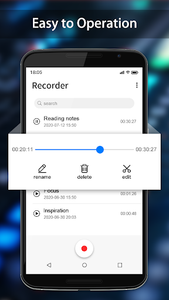 Sound Recorder, Voice Recorder - عکس برنامه موبایلی اندروید