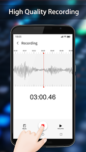 Sound Recorder, Voice Recorder - عکس برنامه موبایلی اندروید