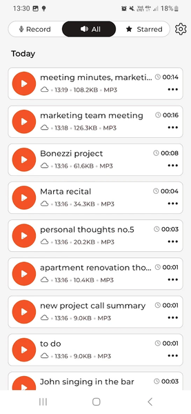 Voice Recorder Pro - XVoice - Image screenshot of android app