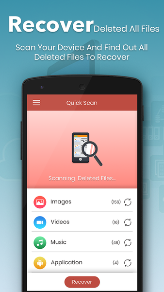 Recover Deleted All Files, Pho - Image screenshot of android app