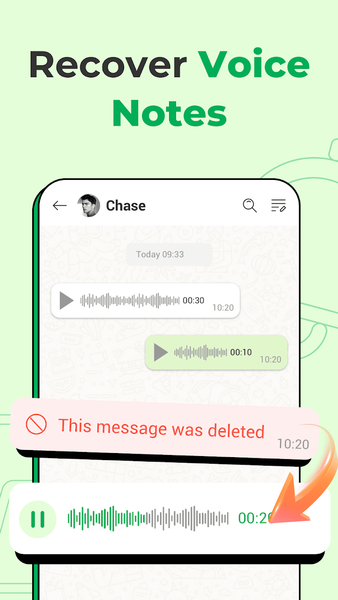 Deleted Messages Recovery - عکس برنامه موبایلی اندروید