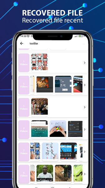 Recover my files : Photo,Video - Image screenshot of android app