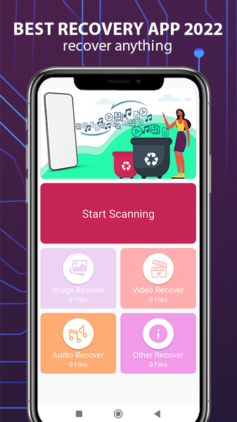 Recover my files : Photo,Video - Image screenshot of android app