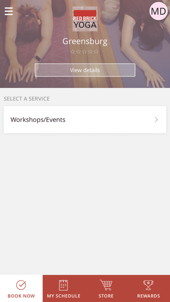 Red Brick Yoga - Image screenshot of android app