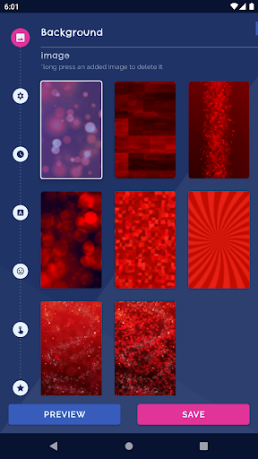 Red Bubble HD Live Wallpaper - Image screenshot of android app