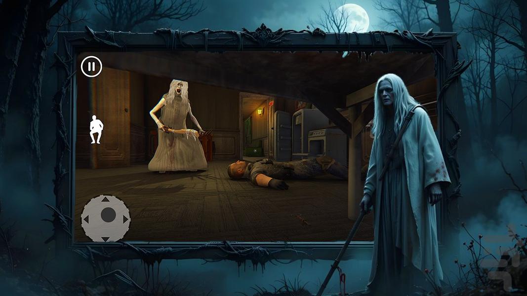 بازی ترسناک کلبه وحشت - Gameplay image of android game