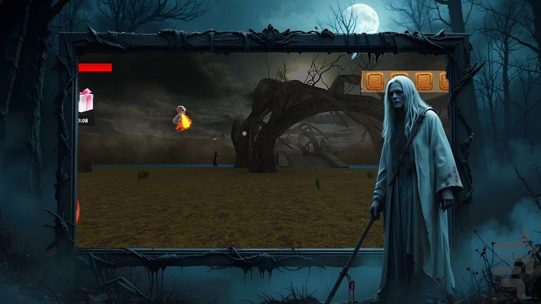 بازی ترسناک کلبه وحشت - Gameplay image of android game