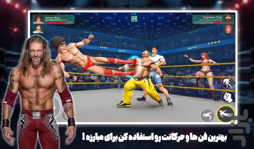 بازی کشتی کج - عکس بازی موبایلی اندروید